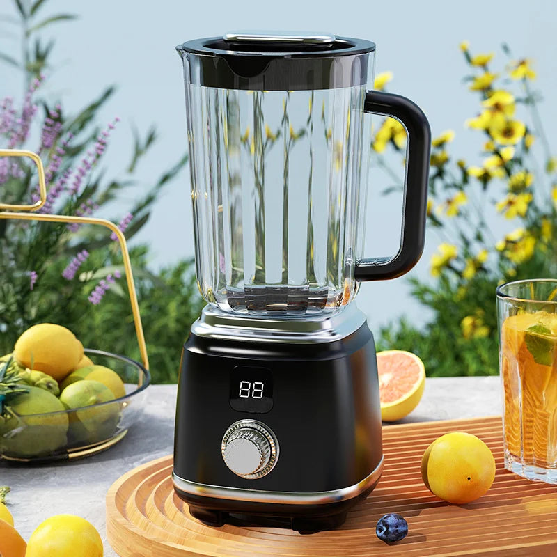 HOMEFISH 10-Blade Portable Blender 600ml | USB-C Rechargeable
