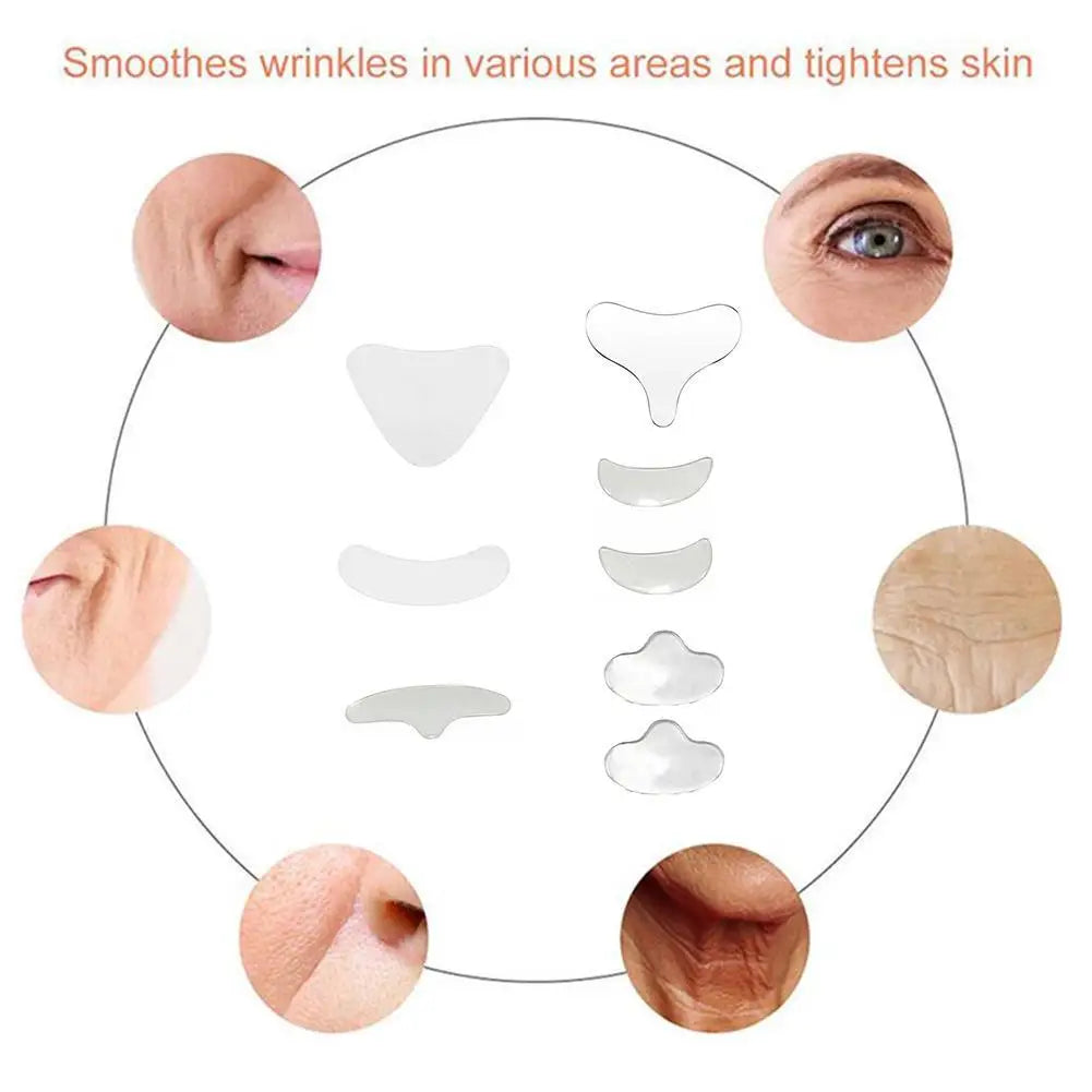 Silicone Anti-Wrinkle Patches – Chest, Neck & Face