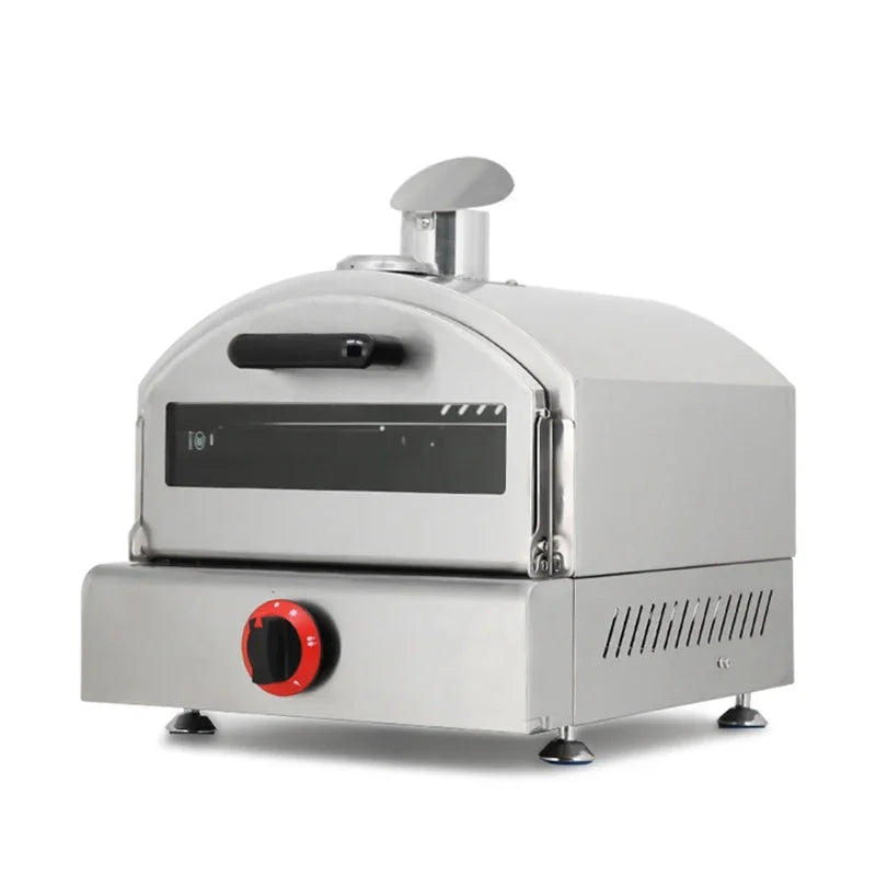 NP-14 14-Inch Portable Propane Pizza Oven | Auto-Rotating Stone