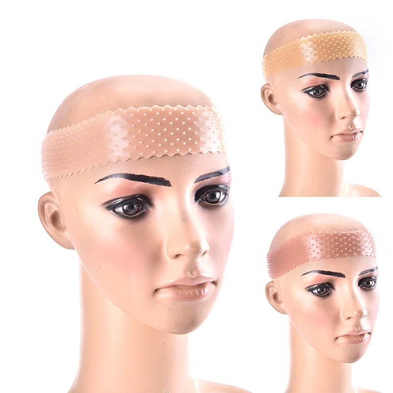 Non-Slip Silicone Wig Grip Headband – No Glue Secure Hold