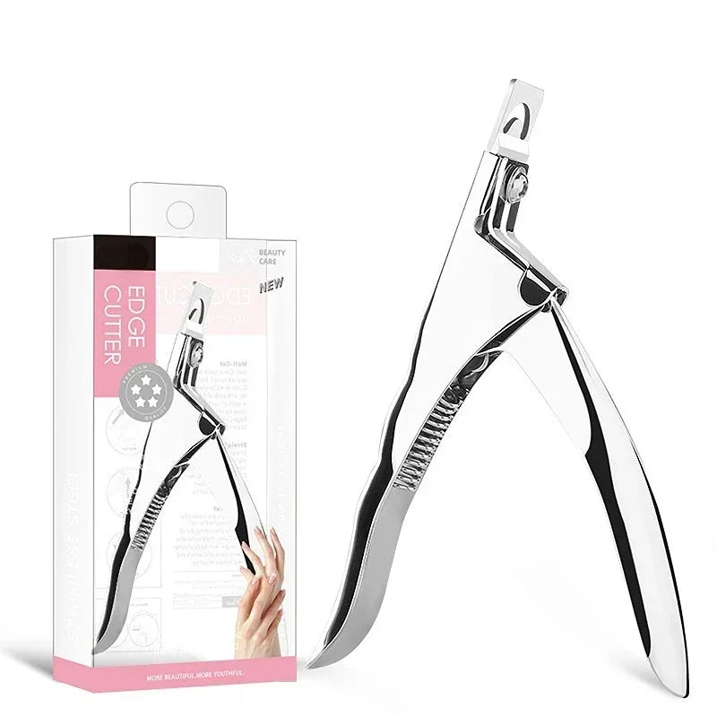 Straight Edge Acrylic Nail Clipper | Guillotine False Nail Cutter