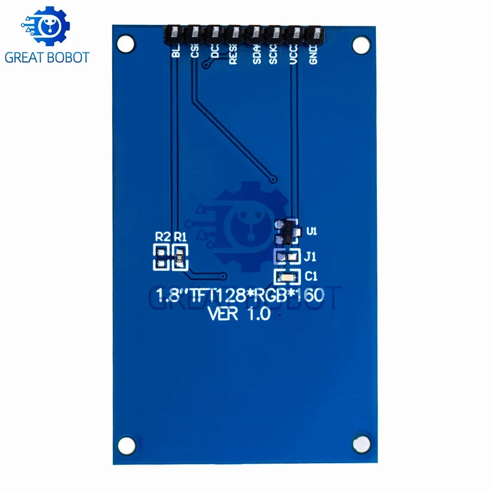 1.8" TFT SPI Display Module 128x160 Wide-Angle Color Screen