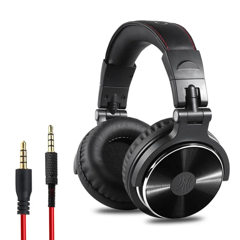 Professional Monitor Headphones for Piano Guitar 3.5mm & 6.5mm