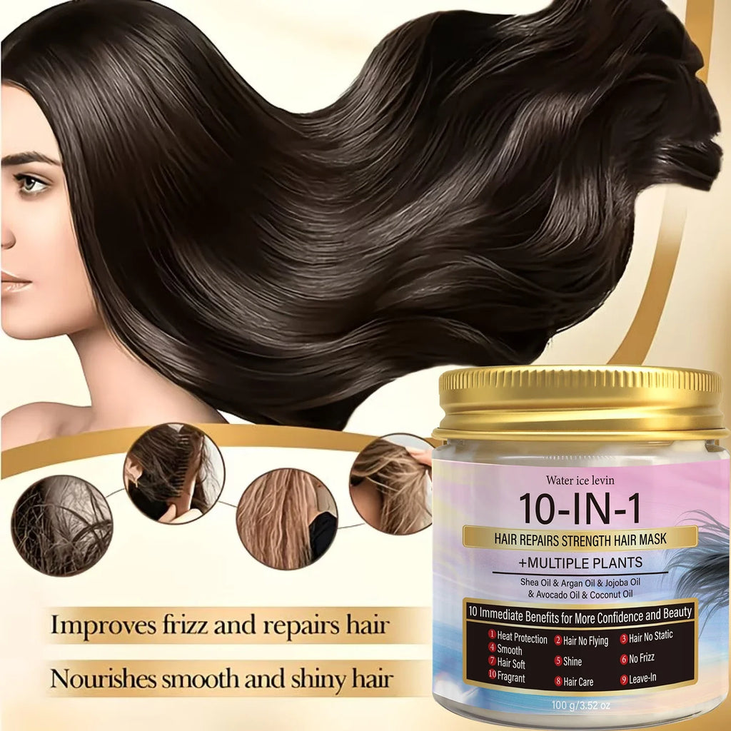 Multi-Oil Hair Mask Keratin & Biotin | 10-in-1 Repair, 100g