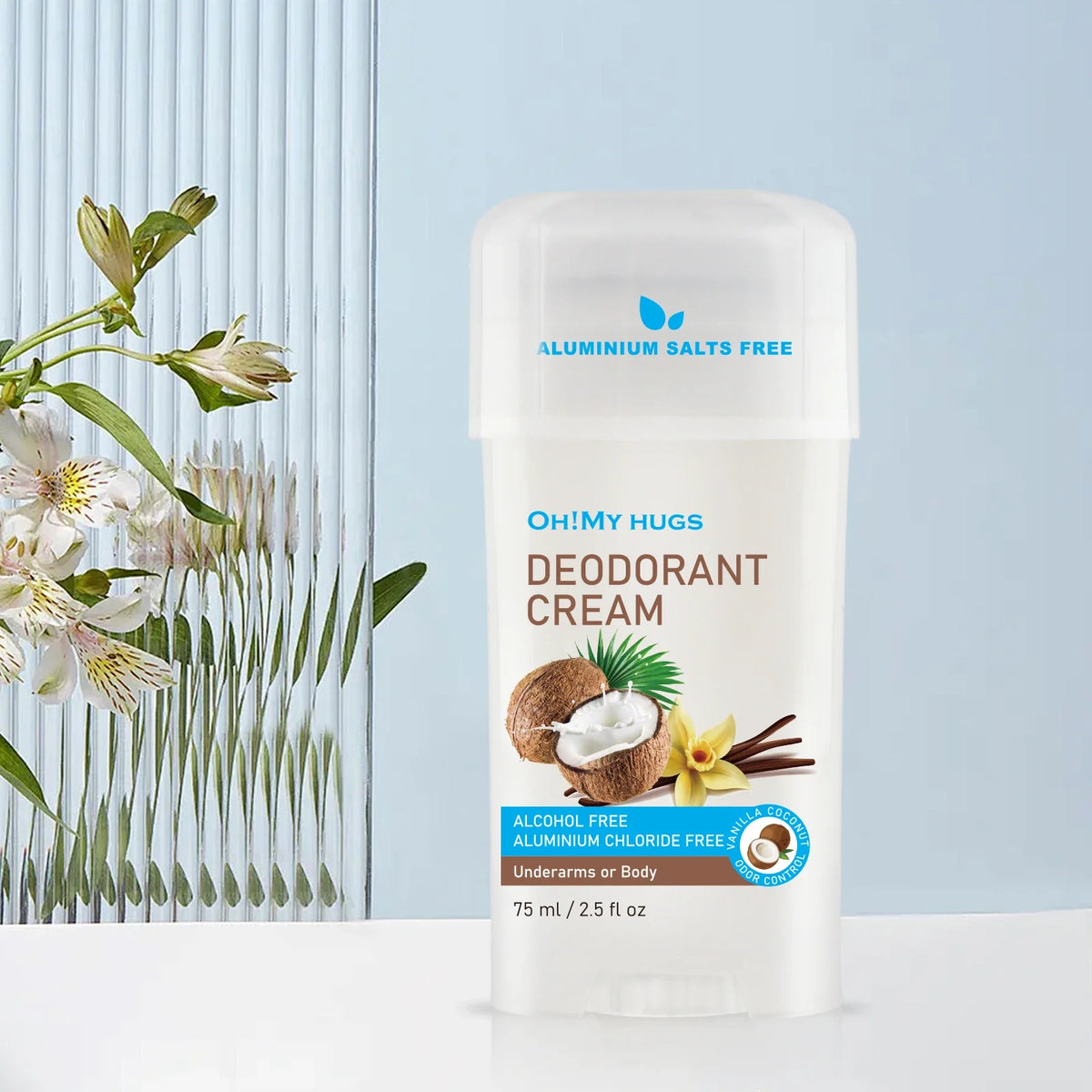 YURHERSU Coconut Deodorant Cream – Fresh, Unisex, CPNP