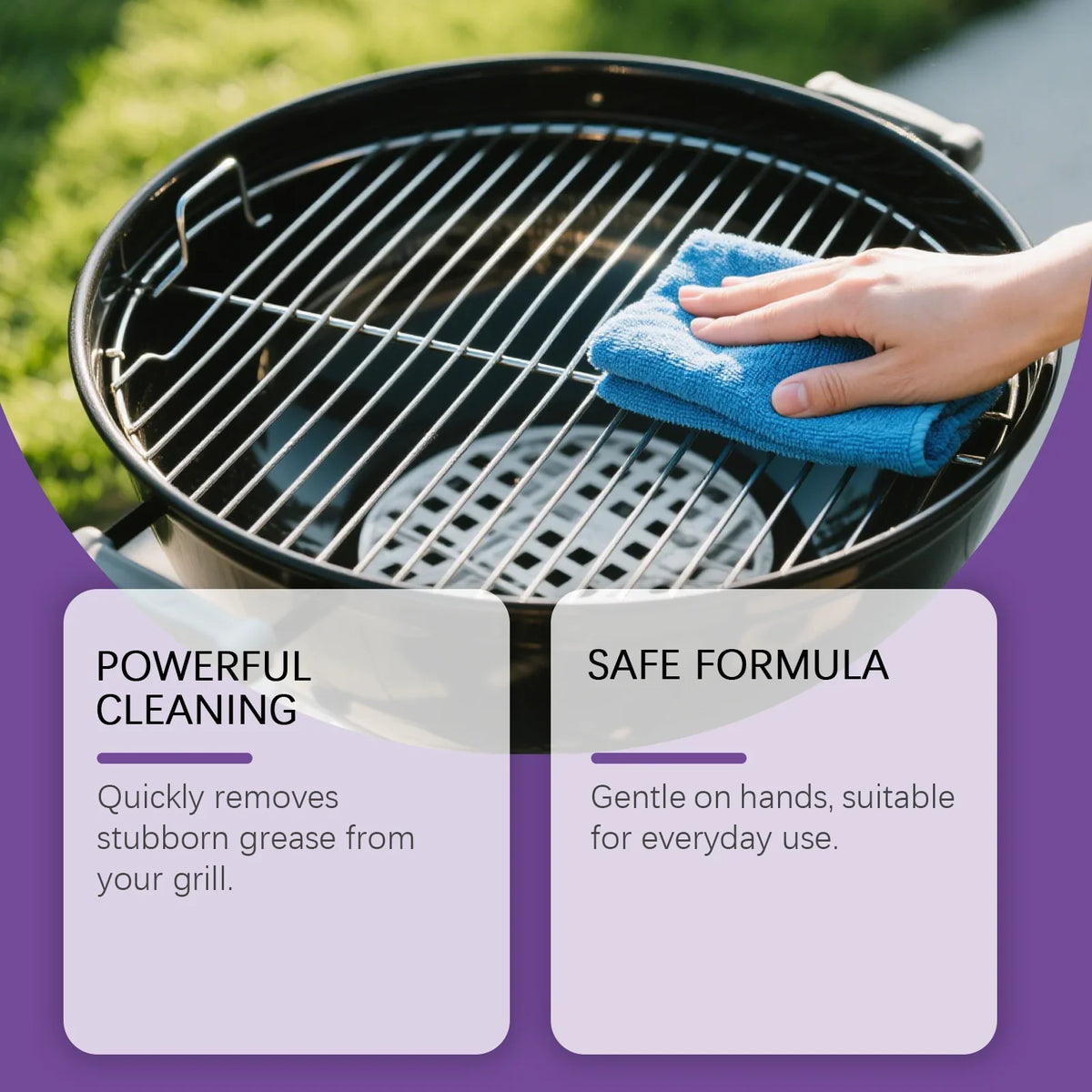JAKEHOE BBQ Grill Degreaser Spray – Remove Burnt Grease Fast