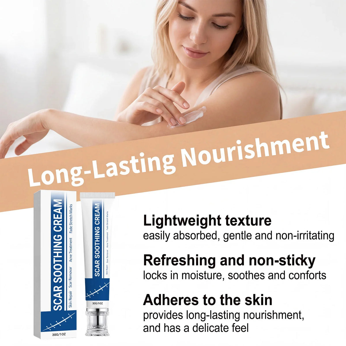 Soothing Scar Cream – Hydrating, Brightening & Skin Balancing