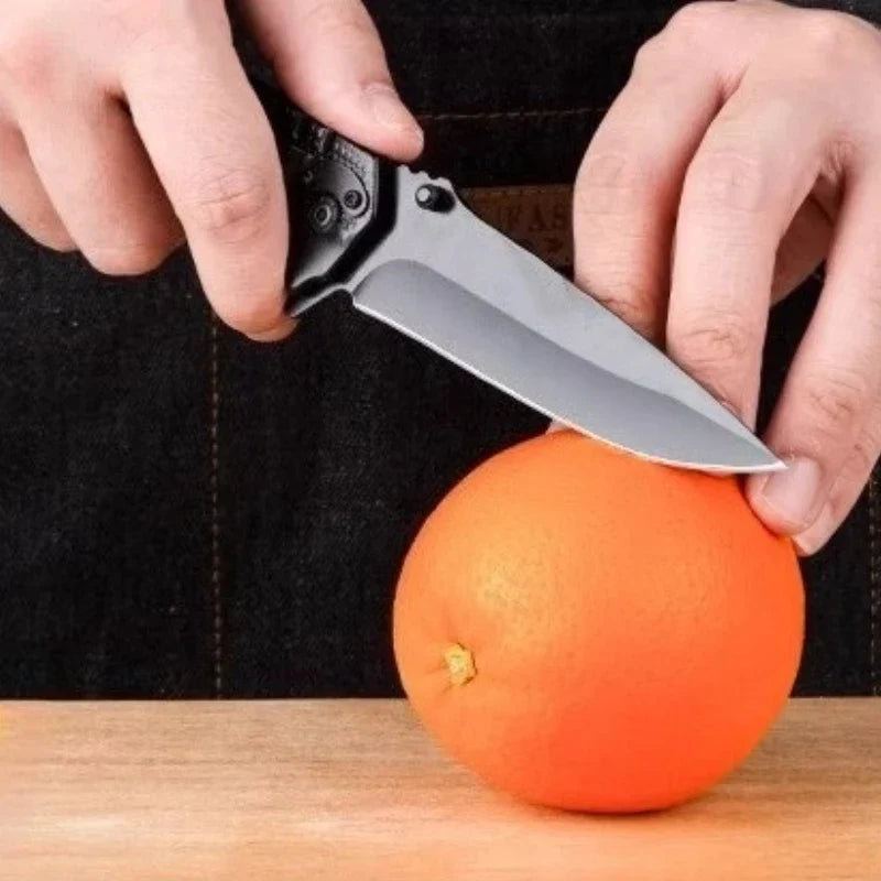 Folding Pocket Knife – Sharp Stainless Steel Fruit & Meat Blade