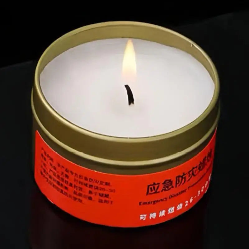 Camping Candles Survival 30 Hour Home Lighting Long Burning Windproof