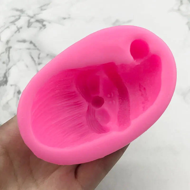 Santa Claus Hat Silicone Mold Christmas Cookie Chocolate Fondant Cake