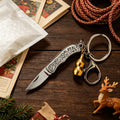 Mini Folding Pocket Knife – EDC Keychain Utility Cutting Tool