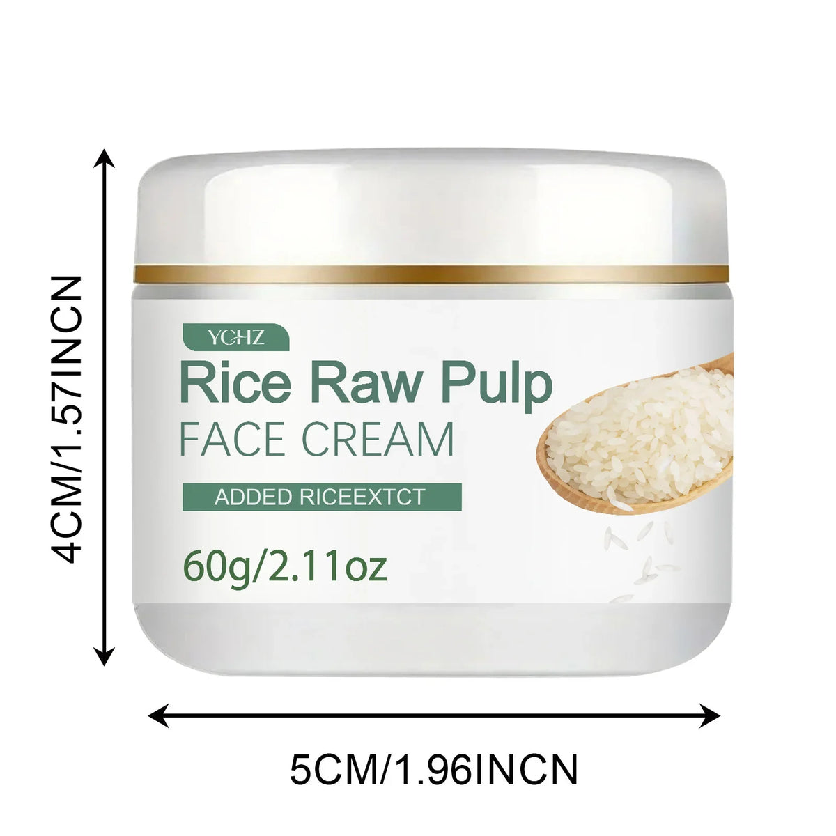 Rice Extract & Hyaluronic Acid Moisturizing Cream 60g