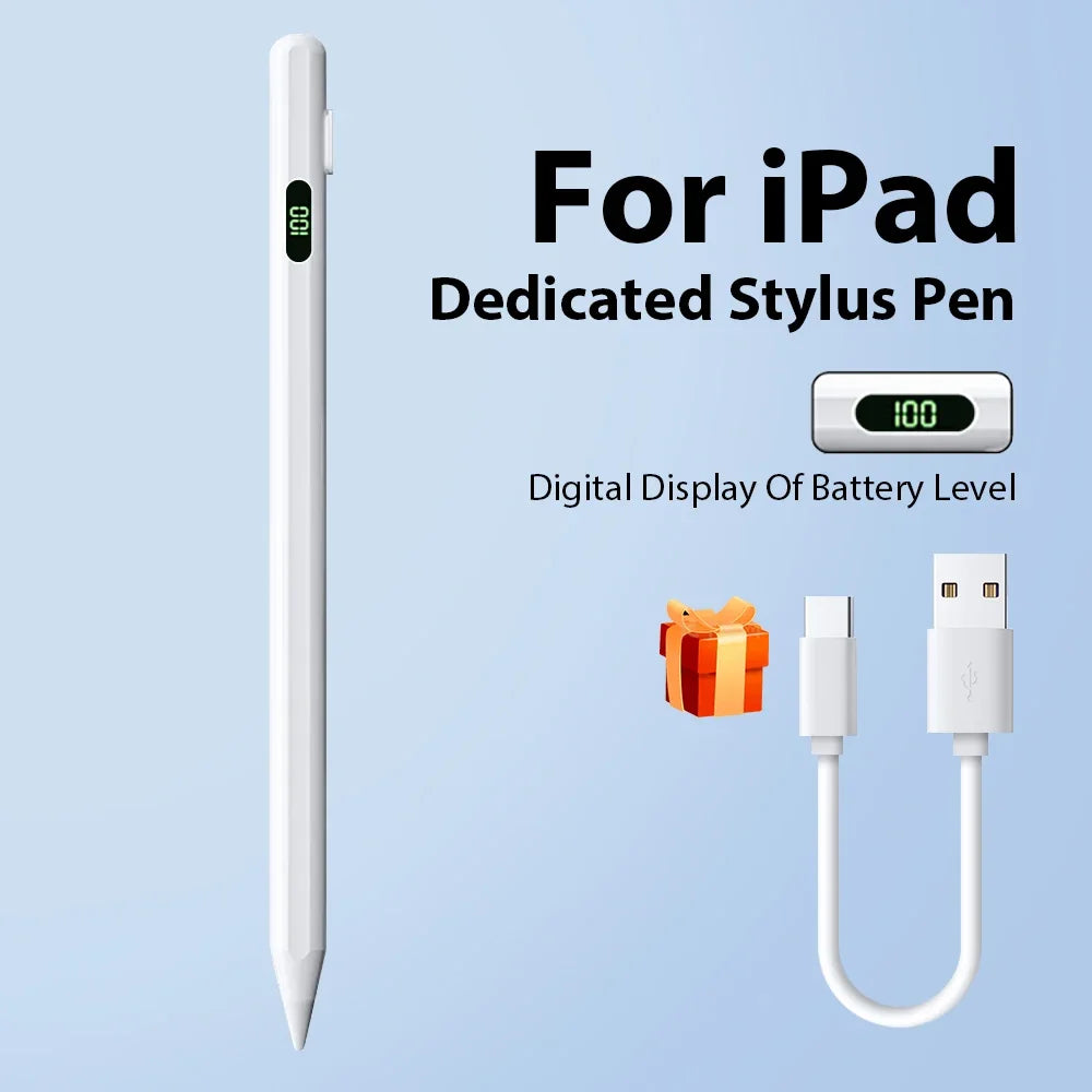 iPad Stylus Pen | Tilt, Palm Rejection & Magnetic Charging