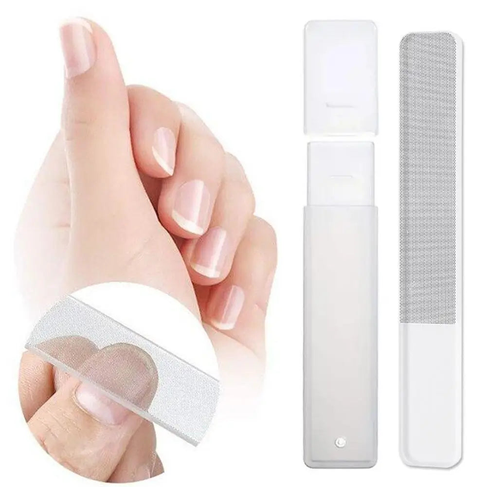 Nano Glass Nail File – Buffing, Sanding & Polishing (1/2/3 Pcs)