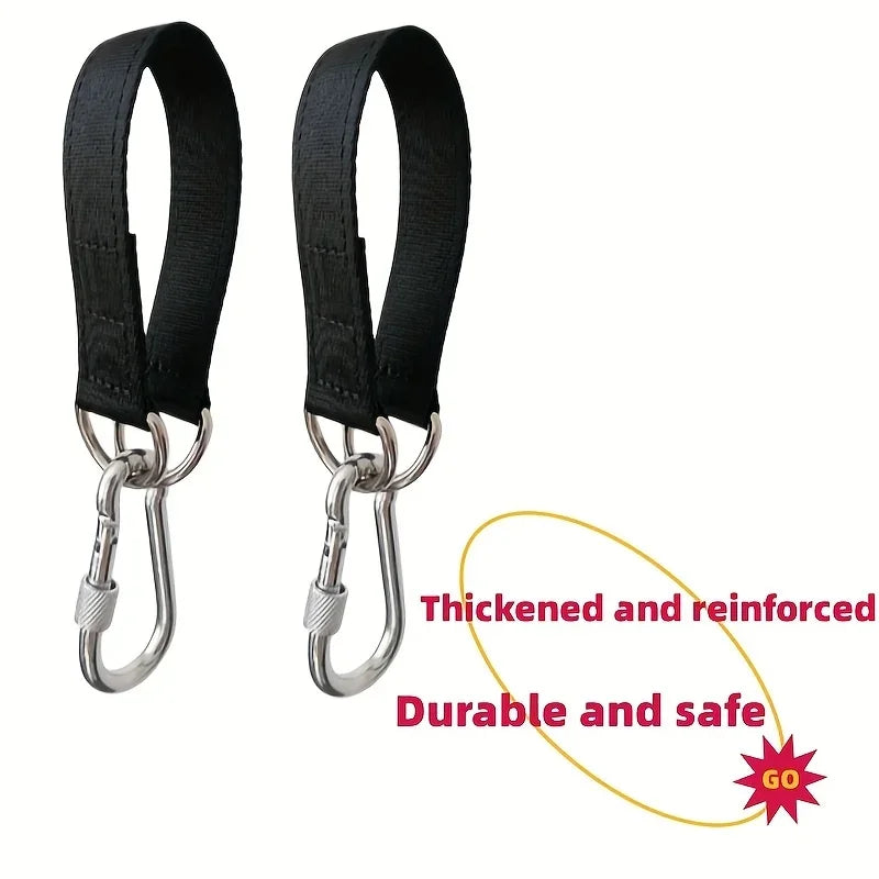 Camping Hammock Straps with Safety Locks – Nylon Slings