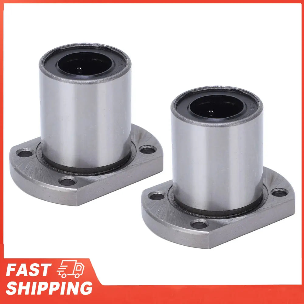 Oval Flange Linear Ball Bearing CNC Motion Axes Inner Diameter LMH16UU