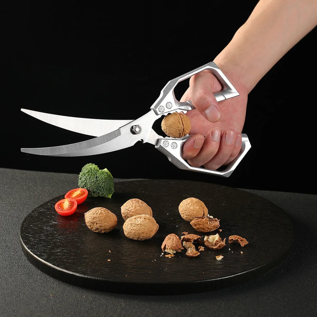 SHENJIU Kitchen Shears – Heavy Duty Stainless Steel Bone Scissors