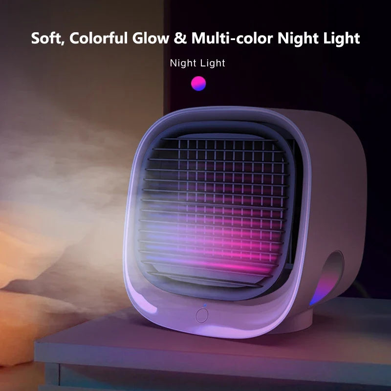 Mini USB Desktop Air Cooler Fan – Office, Home & Dorm Use
