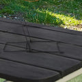 Foldable Solar Panel Bracket Stand | High-Carbon Steel 36×16cm
