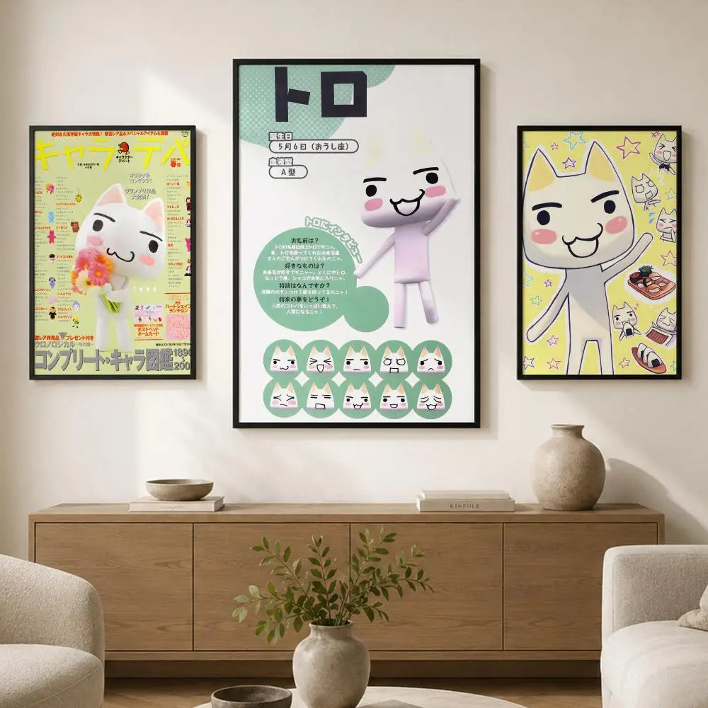 Waterproof PVC Peel-and-Stick HD Wall Poster | T-Toro Art