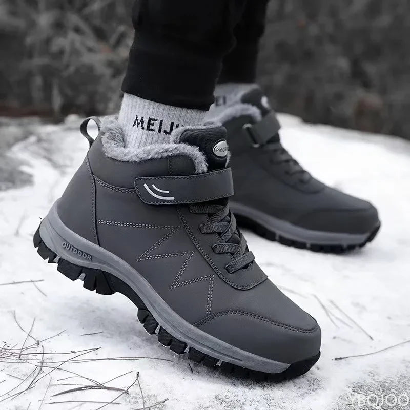 Men's Winter Snow Boots – Warm, Anti-Slip & Comfortable