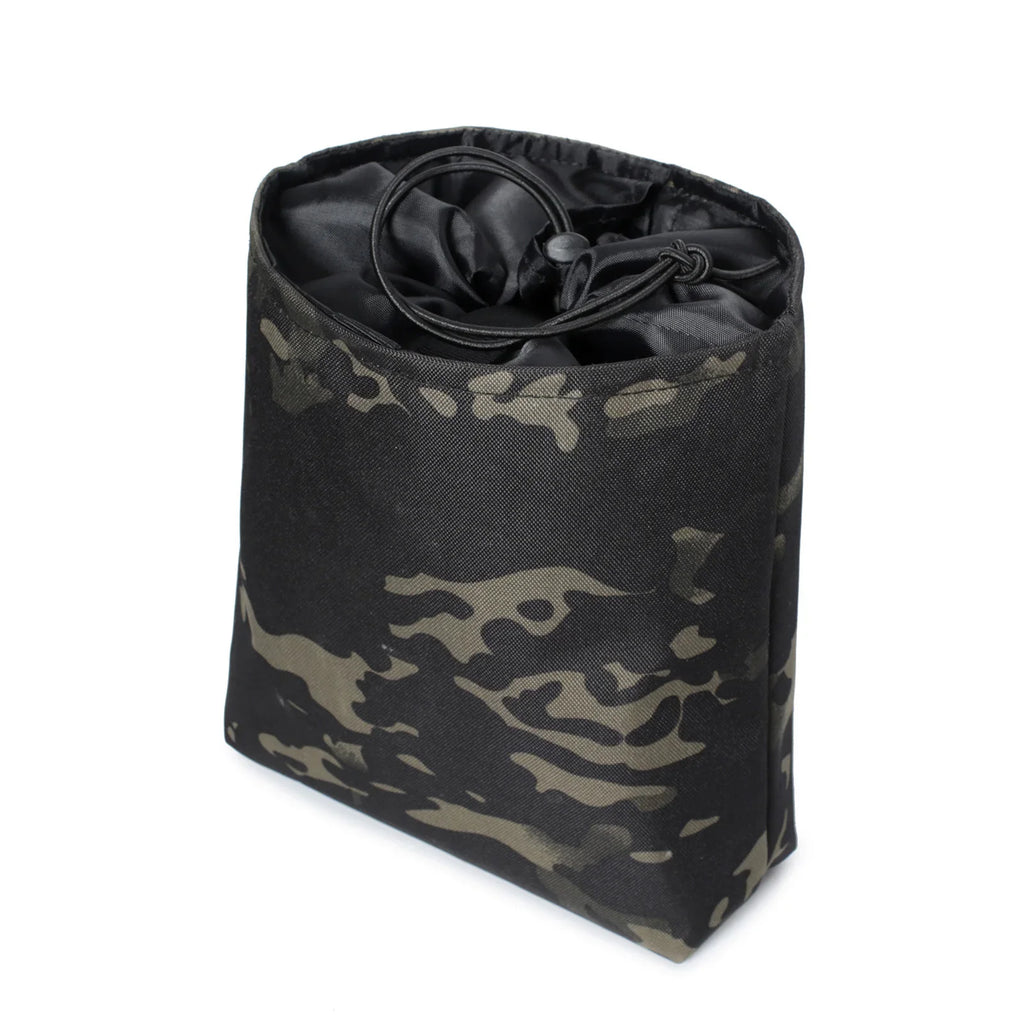 Roll-Up Drawstring Dump Pouch | Tactical Canvas Utility Bag