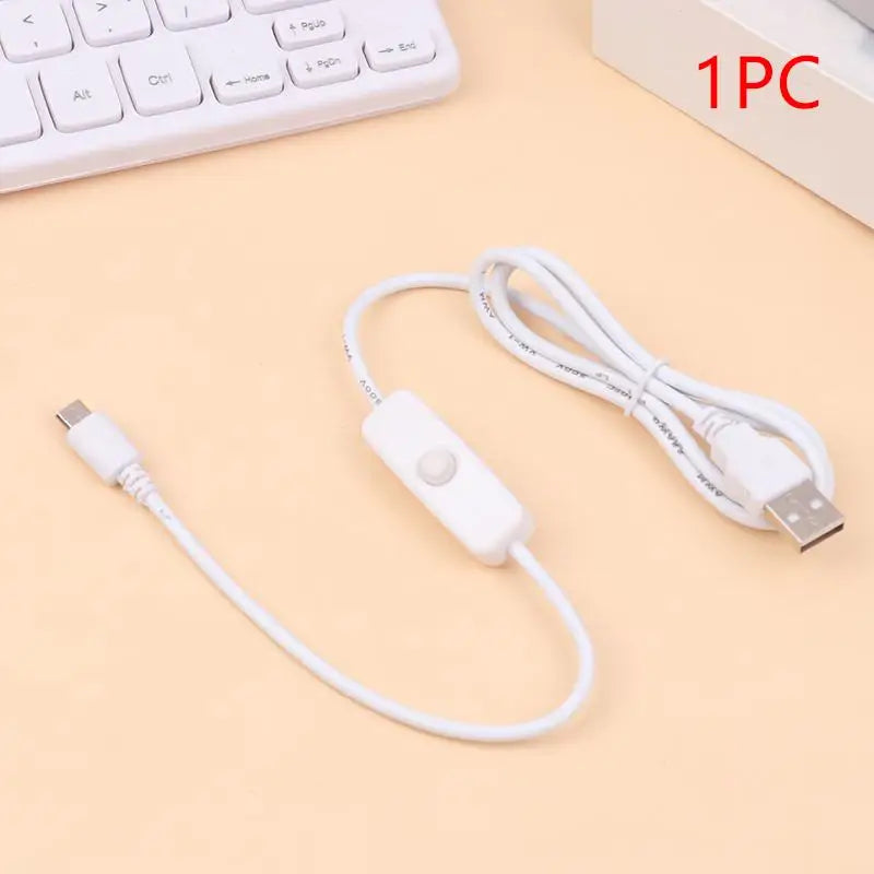 USB to Type-C Extension Cable with On/Off Switch – 1M