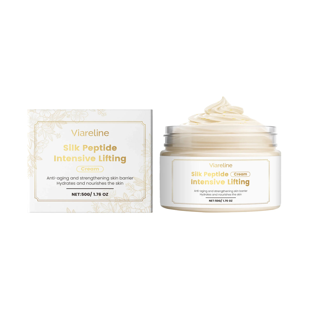 Viareline Silk Peptide Lifting & Firming Face Cream 50g