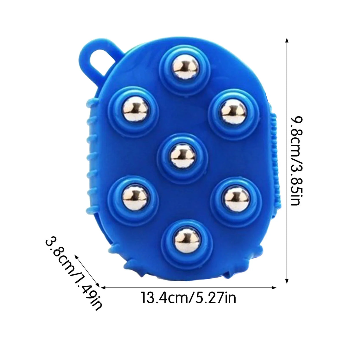 Double-Sided Rotating Massage Brush – Body Scrub & Circulation