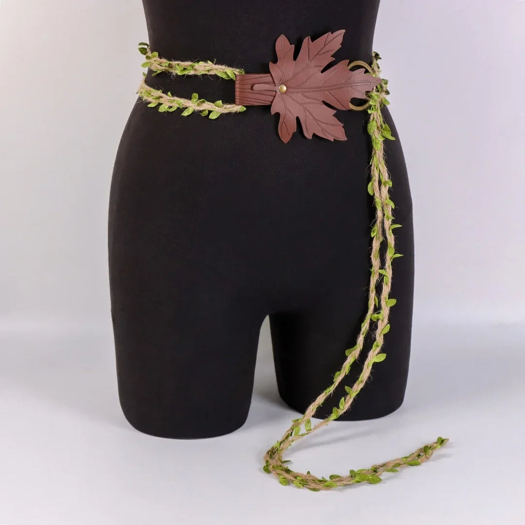 Medieval Long Knot Ring Belt Nordic Witch Rope Viking Revival Costume