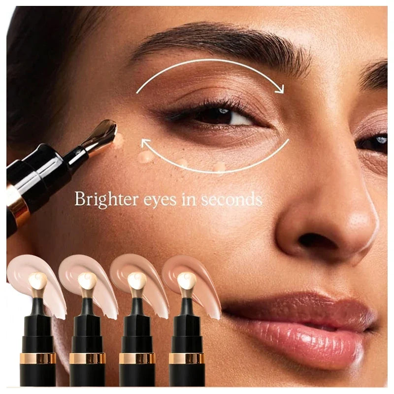 4-Color Luminous Eye Concealer – Brightening Liquid Makeup