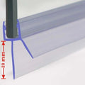 20mm PVC Shower Screen Seal Strip – Glue-Free Glass Door Sweep