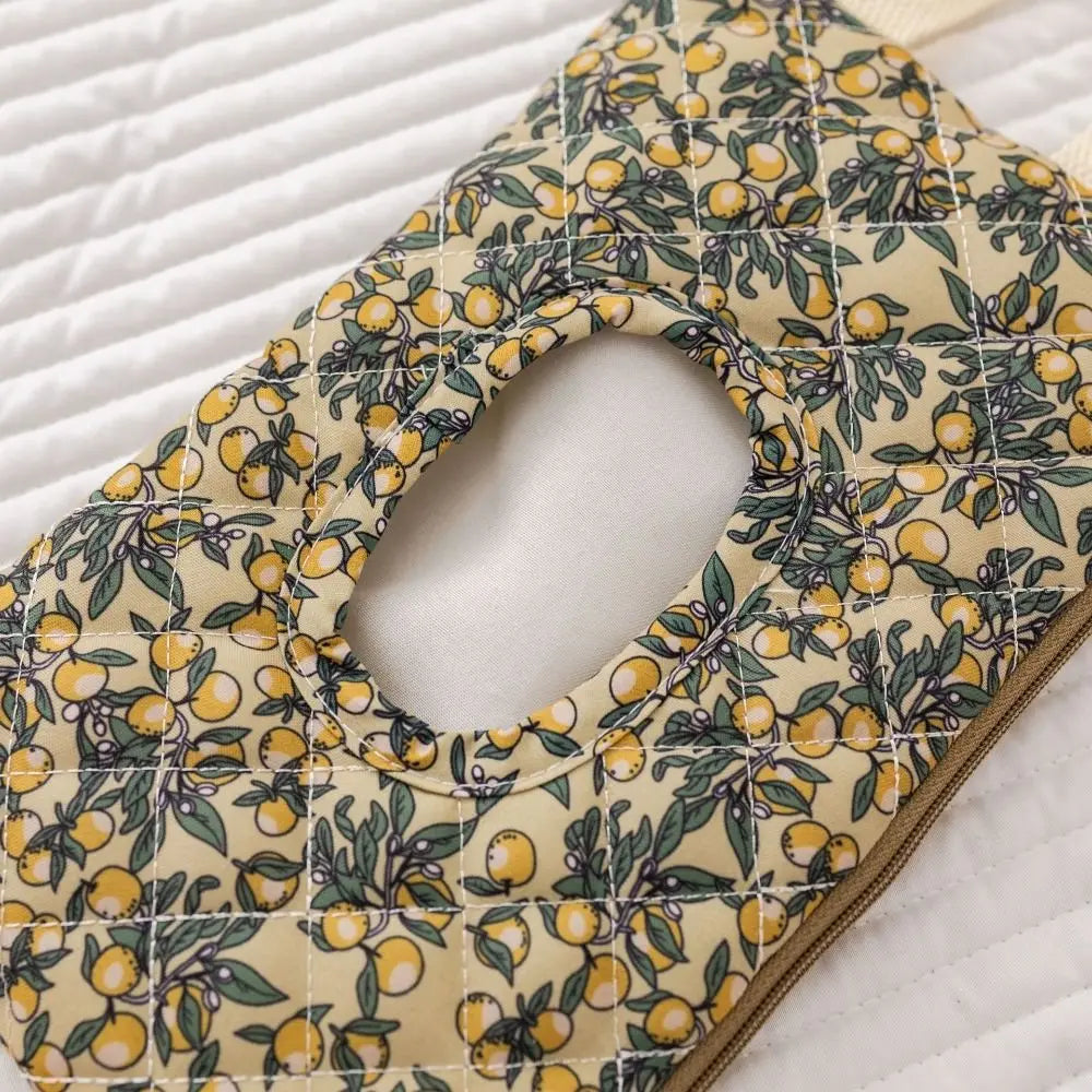 Floral Baby Wipes Dispenser Pouch | Reusable Hanging Wipe Case