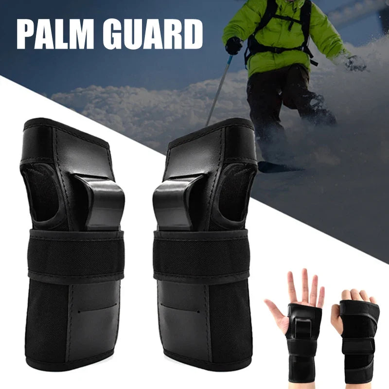 Wrist Guard Gloves with Palm Pads – Ski, Skate & Sports