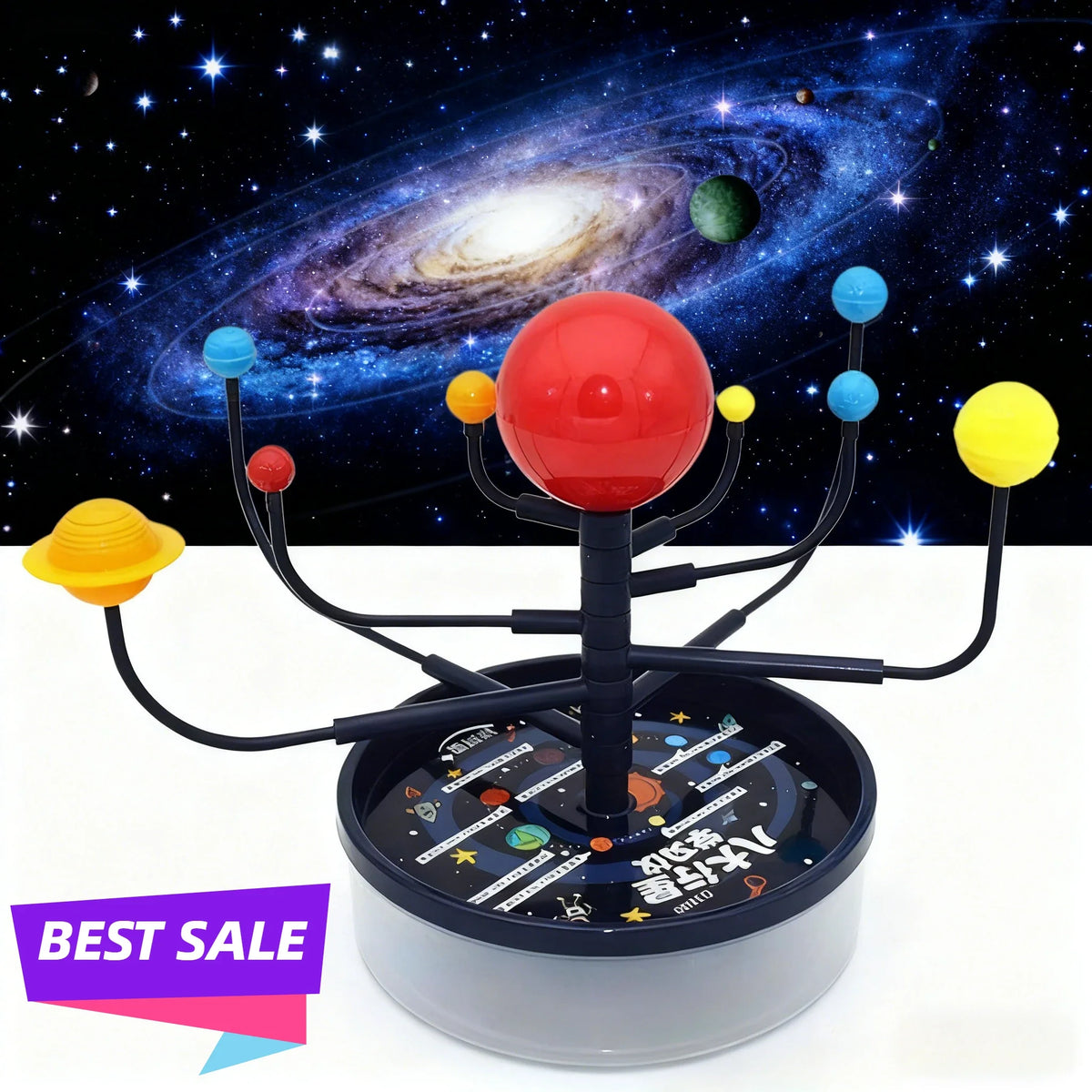 Glow in the Dark Solar System Planetarium Model – Kids Astronomy