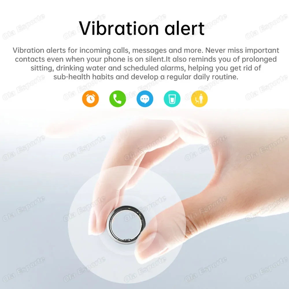 Smart Ring – Heart Rate, Sleep & SpO₂ Monitor | 5ATM