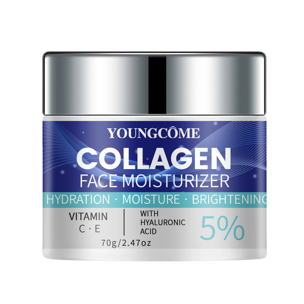 YOUNGCOME Collagen Moisturizer – Vitamin C, E & Hyaluronic Acid