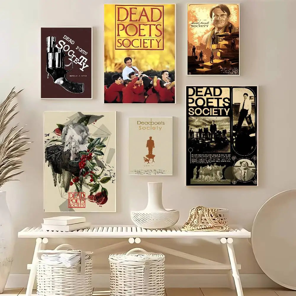 Dead Poets Society Movie Poster – HD Self-Adhesive Wall Art