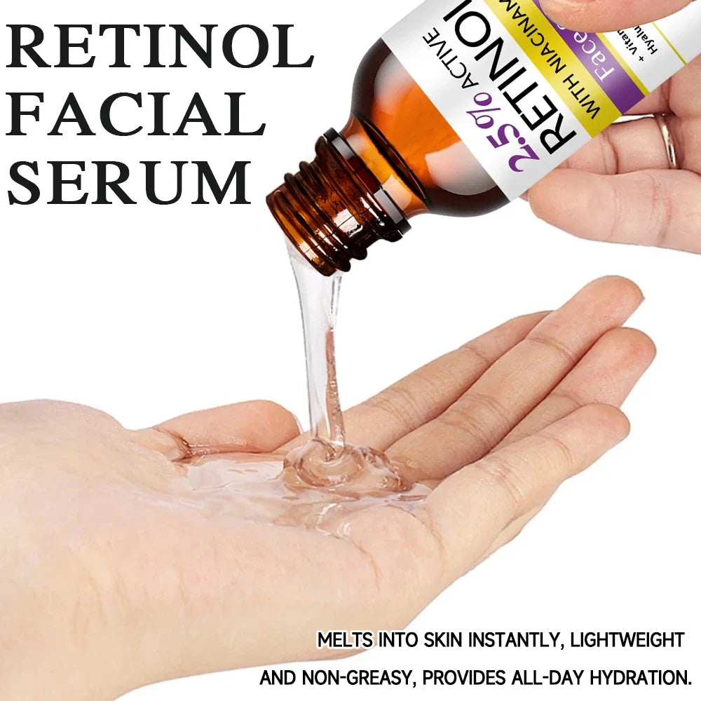 Retinal Face Serum – Niacinamide, Vitamin C/E & Hyaluronic Acid