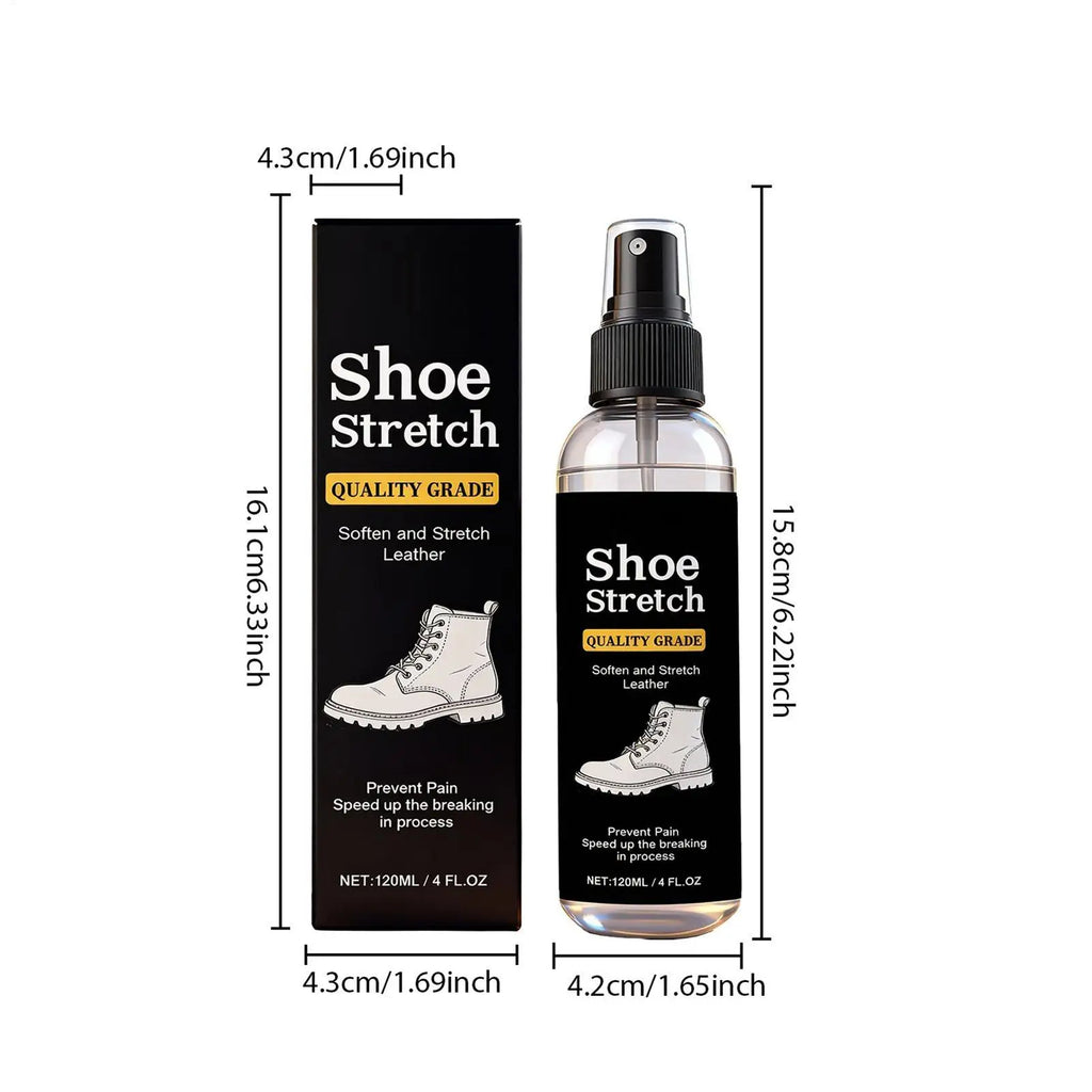 120ml Shoe Stretch Spray – Leather Softener & Boot Stretcher