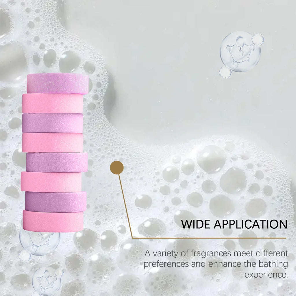 Rose & Lavender Aromatherapy Shower Steamers | Spa Bath Set