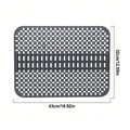 Silicone Sink Mat Protector 16.9"×12.5" | Non-Slip Kitchen Pad