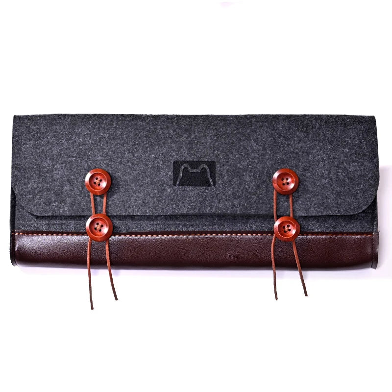 PU Felt Keyboard Carrying Case Bag | Dustproof Storage
