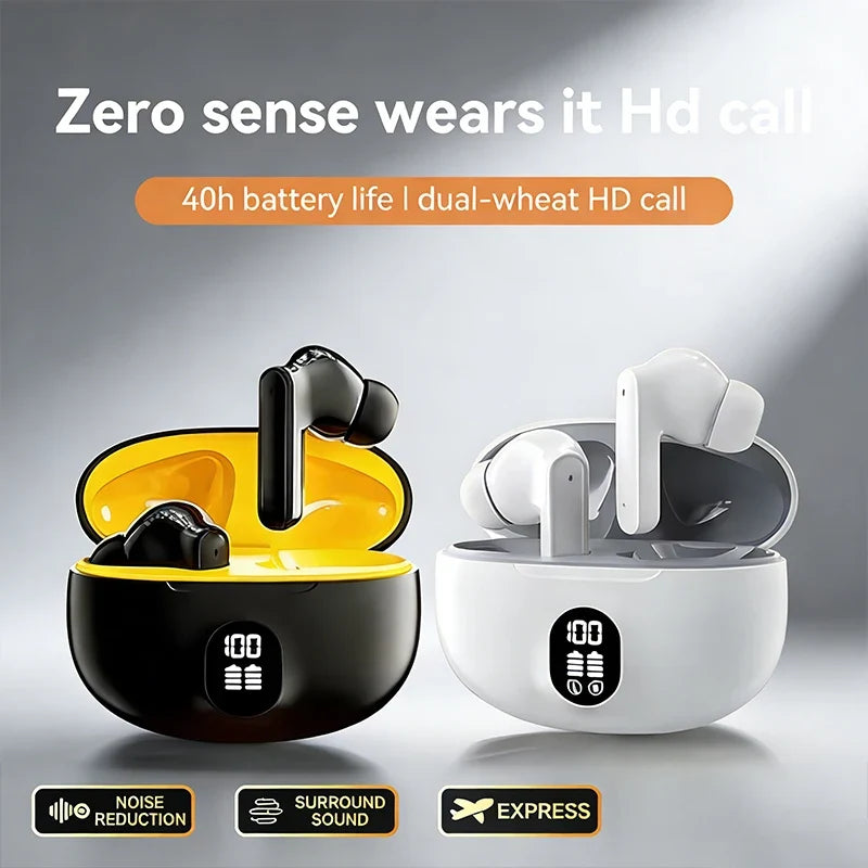 895B TWS Wireless Earbuds Bluetooth 5.3 Active Noise Cancel