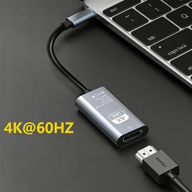4K USB-C to HDMI Cable 30/60Hz – MacBook, iPad & iPhone 15