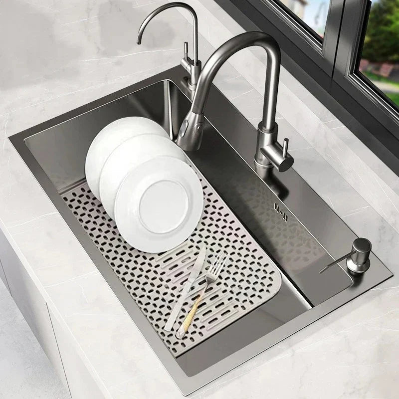 Silicone Sink Mat Protector | Heat Resistant & Non-Slip