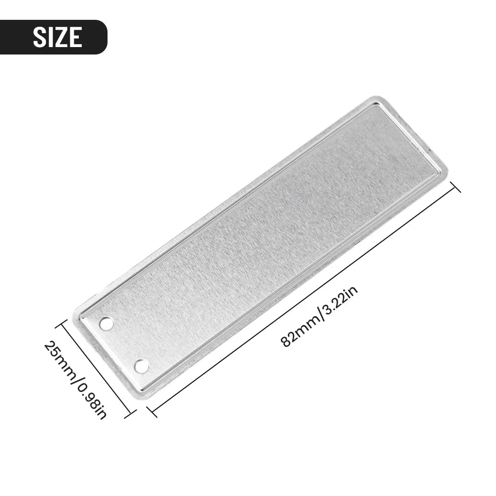 50pcs Aluminum Plant Labels – Waterproof Double-Sided Garden Tags