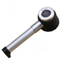 20X LED Magnifying Glass with Light & Scale – Metal Spoon Loupe
