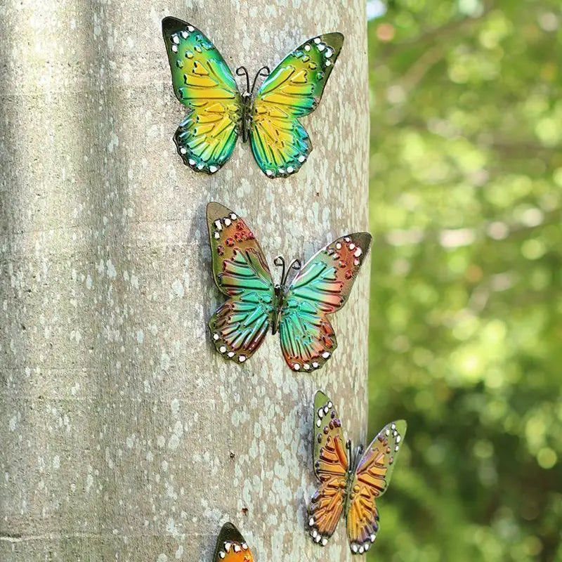 3D Metal Butterfly Wall Decor – Indoor & Outdoor Sculpture
