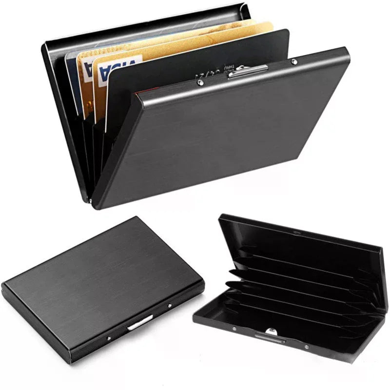 RFID Blocking Slim Metal Card Holder Wallet | Unisex